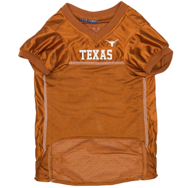 Pets First NCAA College Texas Longhorns Mesh Jersey for DOGS & CATS, Medium. Licensed Dog Jersey with your Favorite Football/Basketball College Team - Image 2